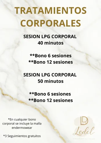 Tratamientos Corporales: Tratamiento LPG Corporal