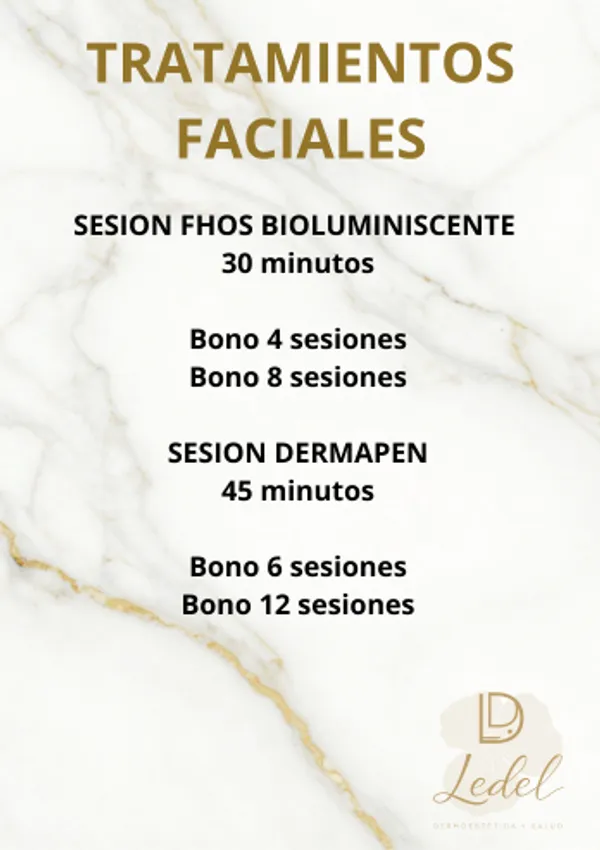 Tratamiento Facial: Fhos Bioluminiscente & Dermapen