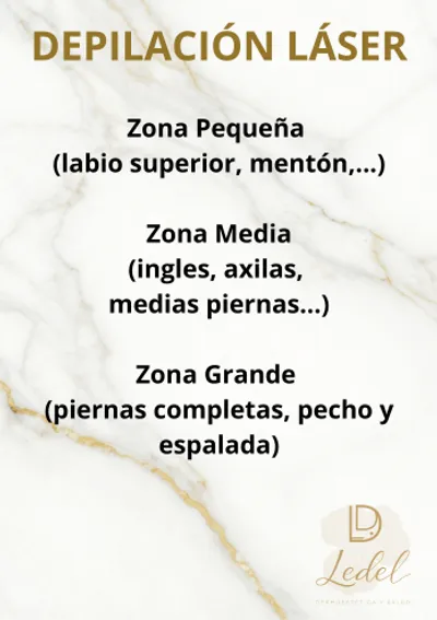 Servicio de Depilación Láser: Piel Suave y sin Vello de Forma Permanente en LEDEL Dermoestética, Moratalaz, Madrid